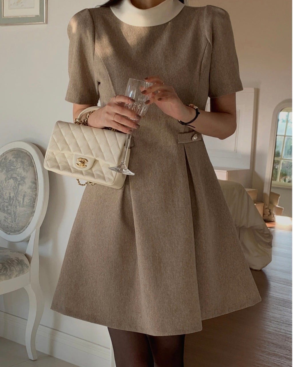 [ Pre-order ] Lina Pleats Dress