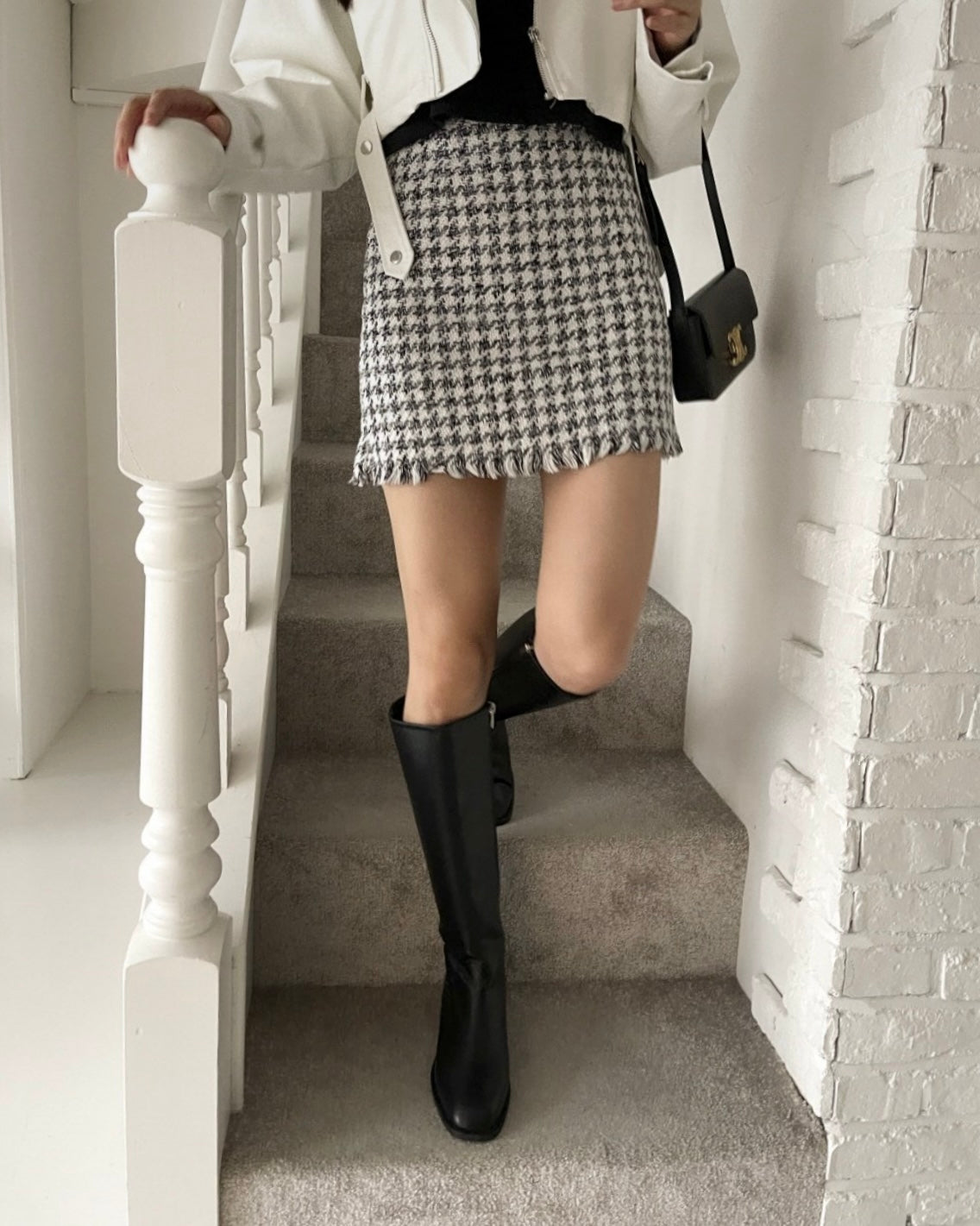 Premium Square Long Boots