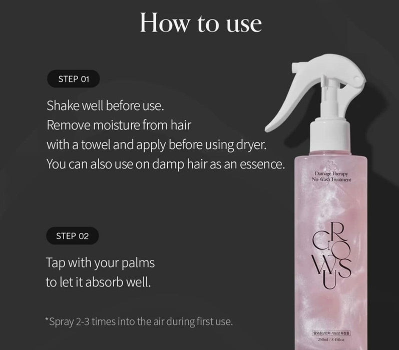 [ growus ] Damage Therapy No Wash Treatment 250ml