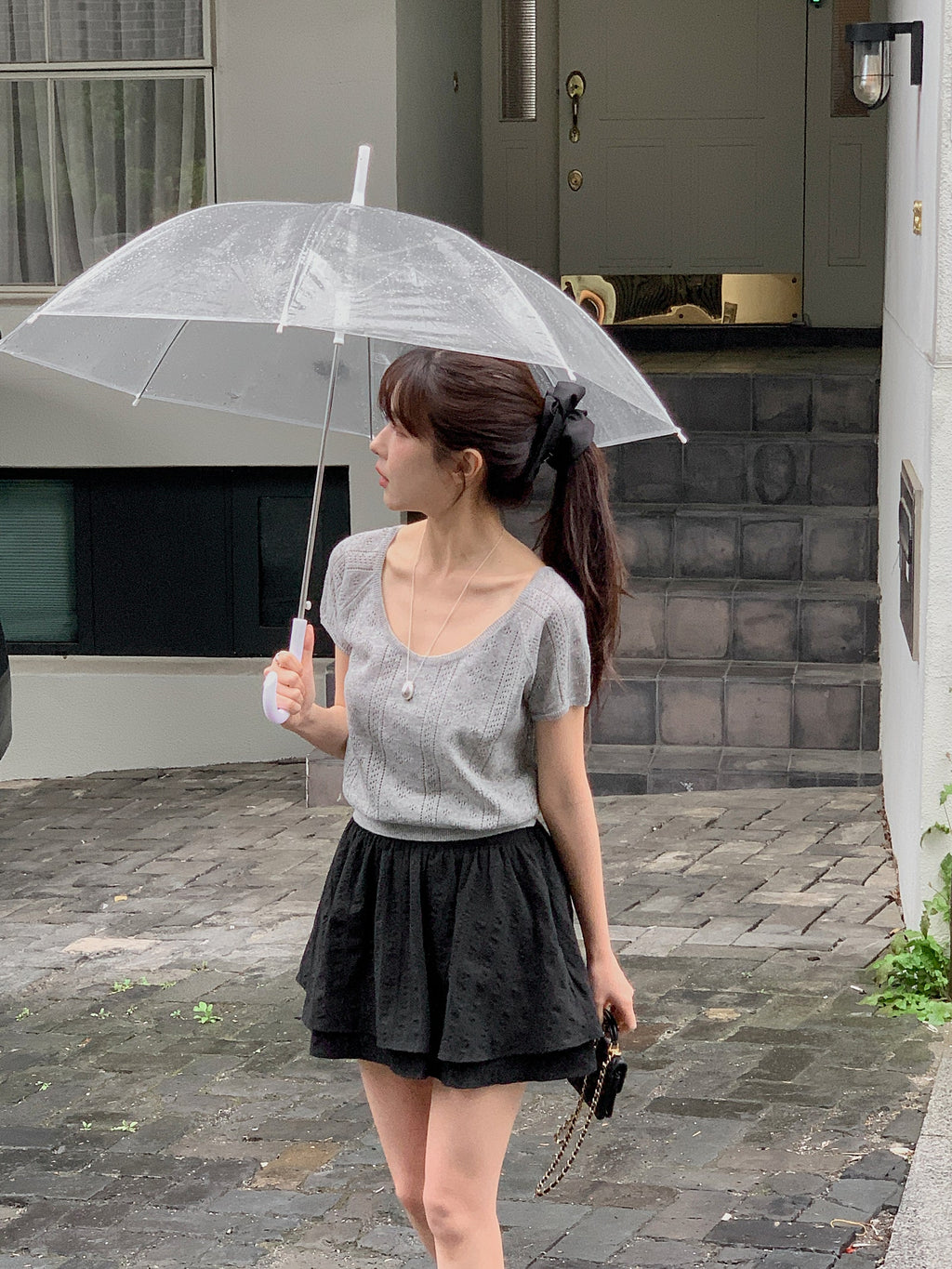 Soda Scoop-Neck Knit