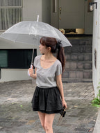 Soda Scoop-Neck Knit