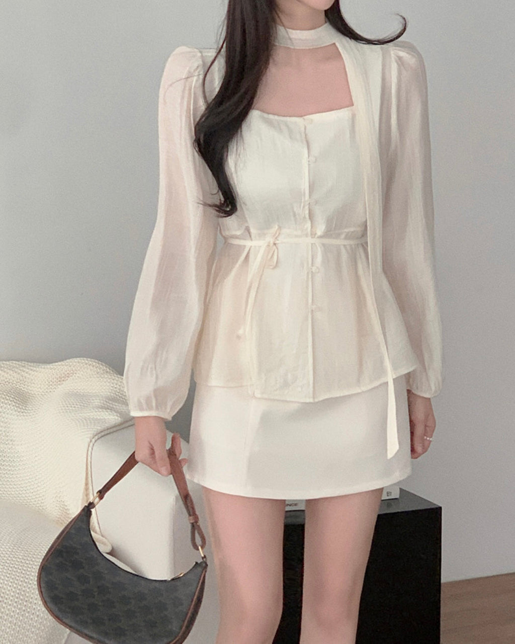 Linda Tie Blouse