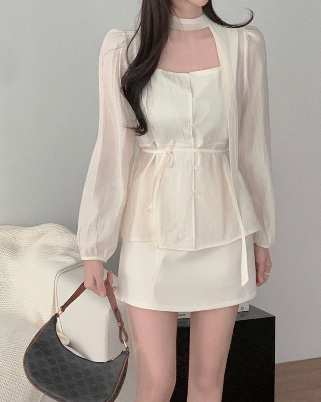 Linda Tie Blouse