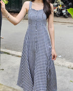 Dali Check Dress