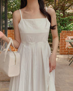 Pleats Sleeveless Dress