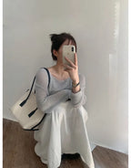 Landis Boat-Neck Knit Top