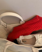 Ecru Canvas Tote Bag