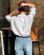 Wrinkle-Free Striped Shirt