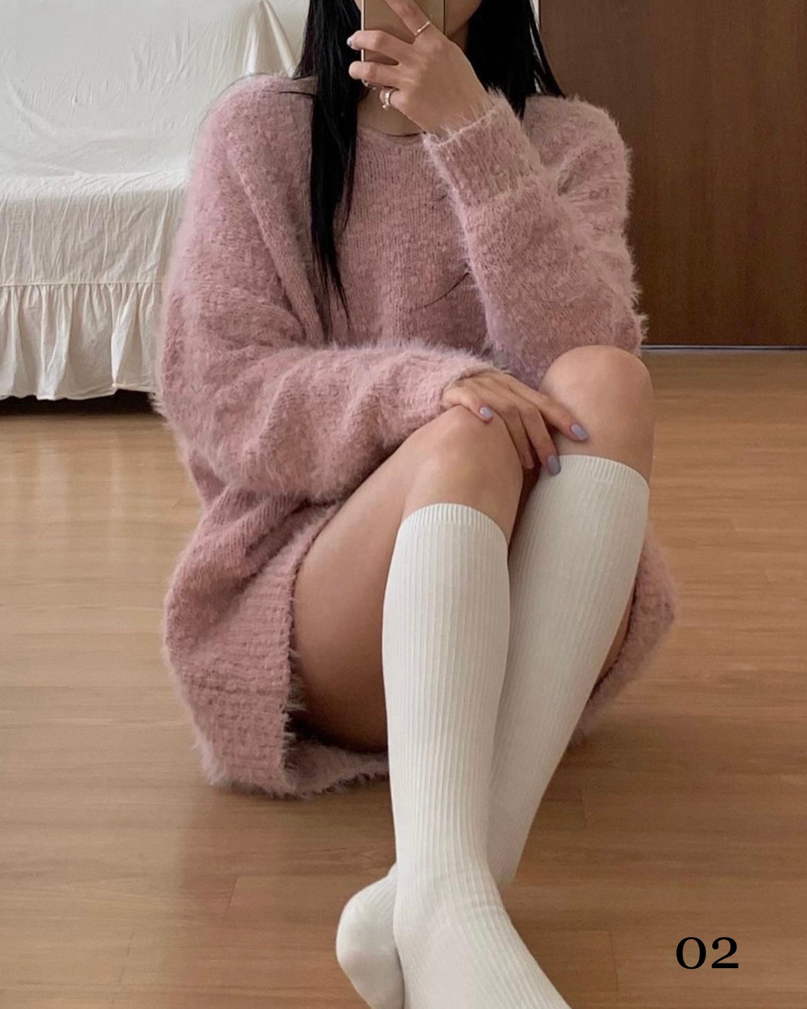 02 Basic Knee Socks