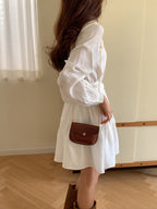 [ Pre-order ] Laurent Pintuck Dress