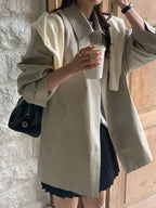 Premium Iena Half Trench Coat