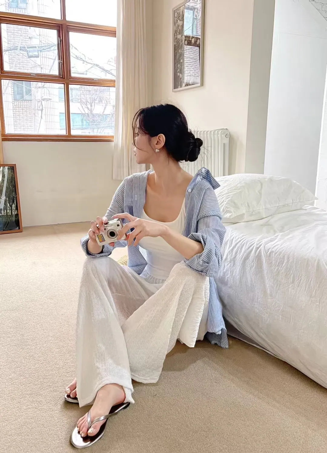 Heaven Back Ribbon Shirt