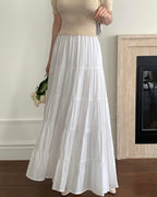 Shiny Cancan Maxi Skirt