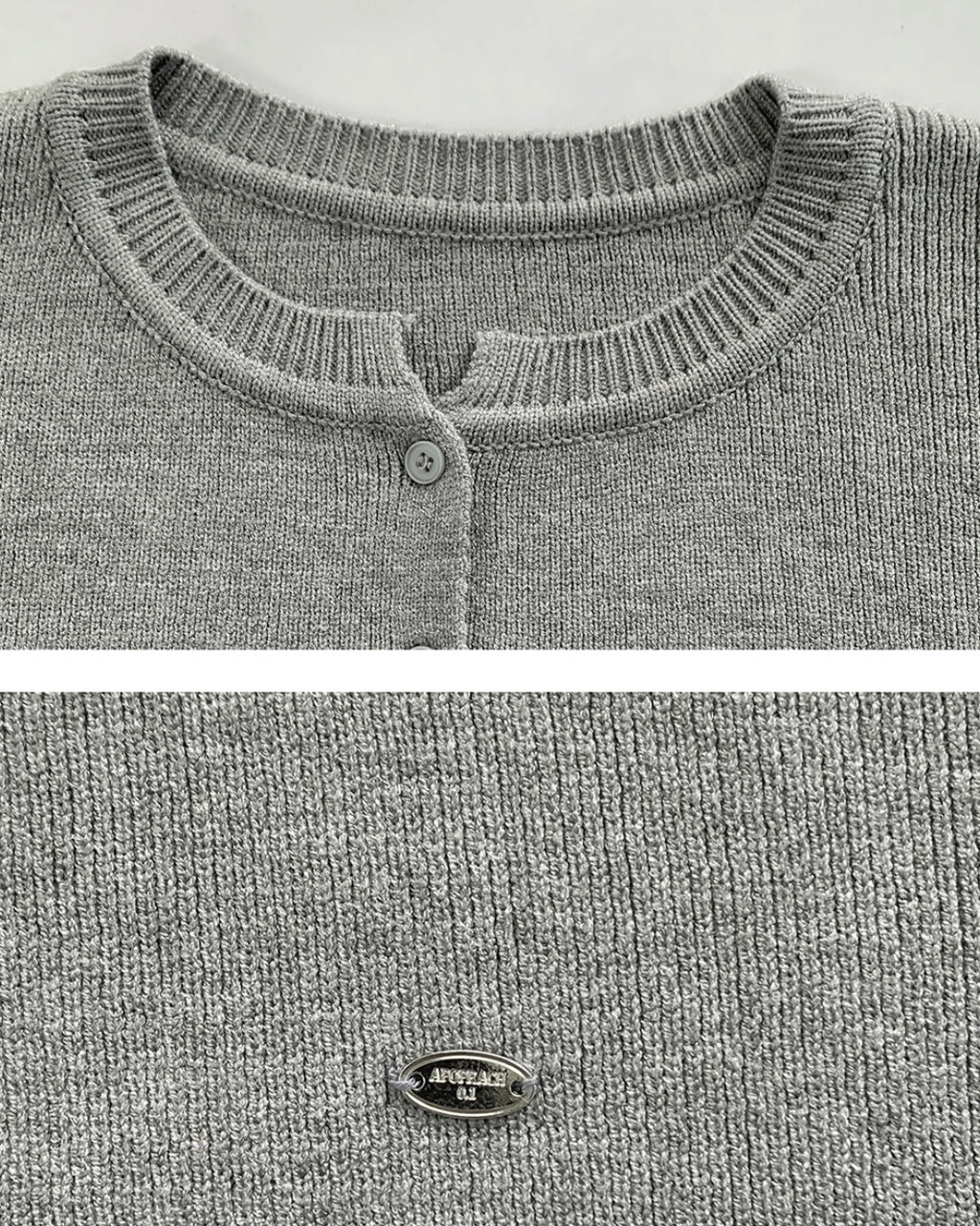 Daily Metal Charm Cardigan