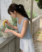 Lychee Knitted Sleeveless