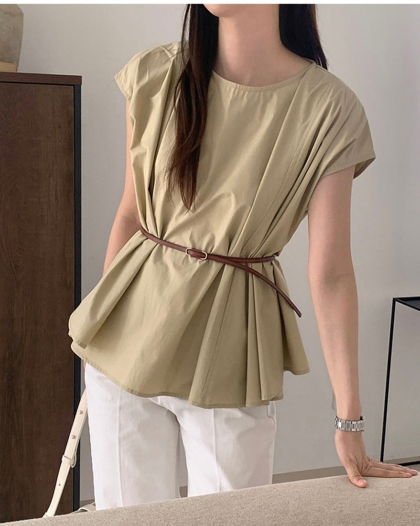 Belle Belt Blouse