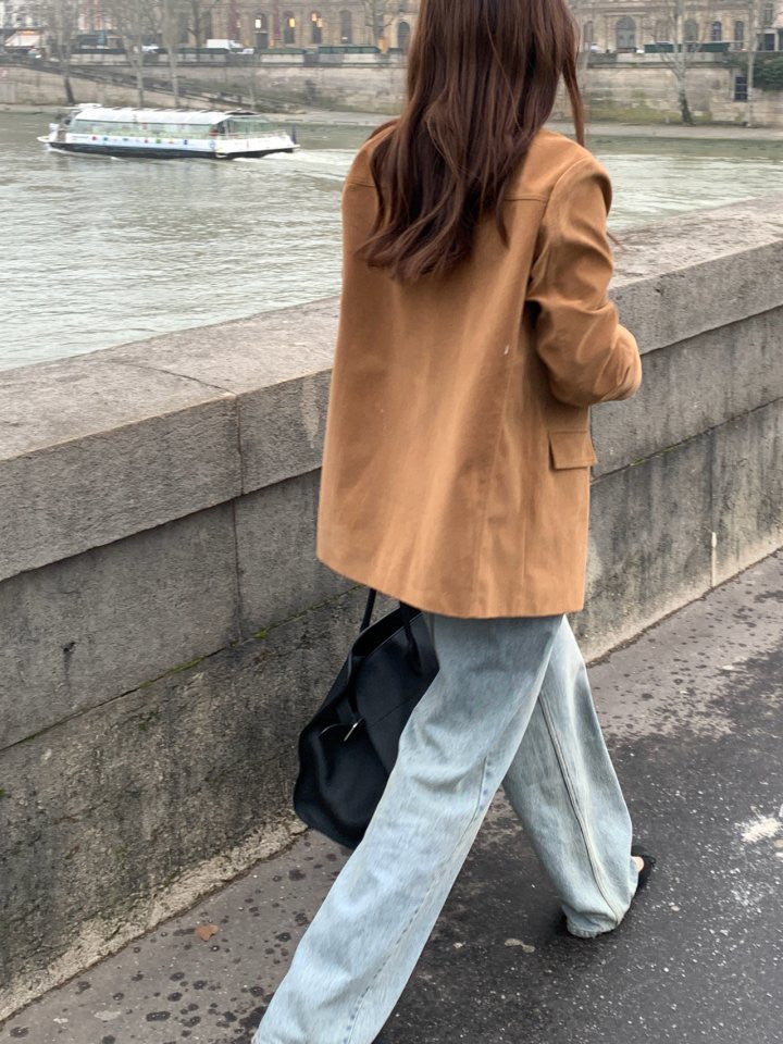 Premium Montaigne Suede Jacket