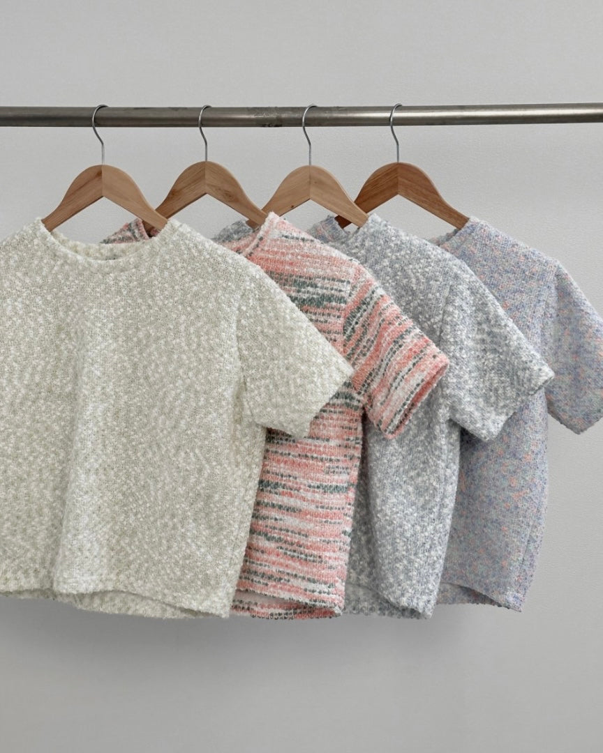 Cotton Candy Knit Short Sleeve