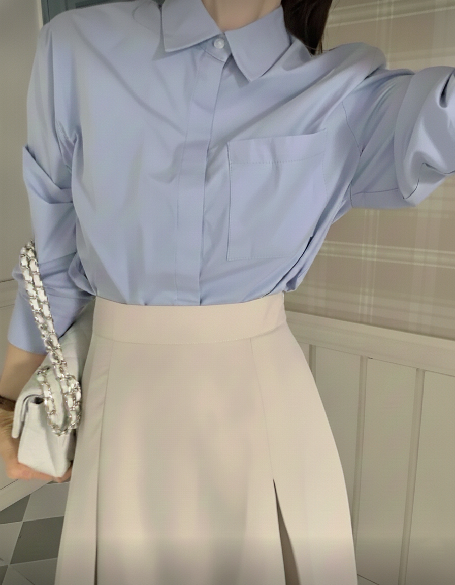 Carlton Back-Banding Skirt