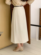 [S,M] Bath Belt Long Skirt Set
