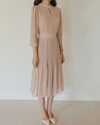 [ Pre-order ] Chiffon Pleats Dress