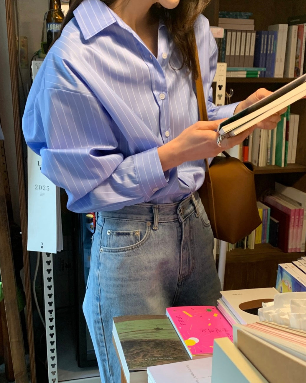 Wrinkle-Free Striped Shirt