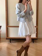 [ Pre-order ] Laurent Pintuck Dress