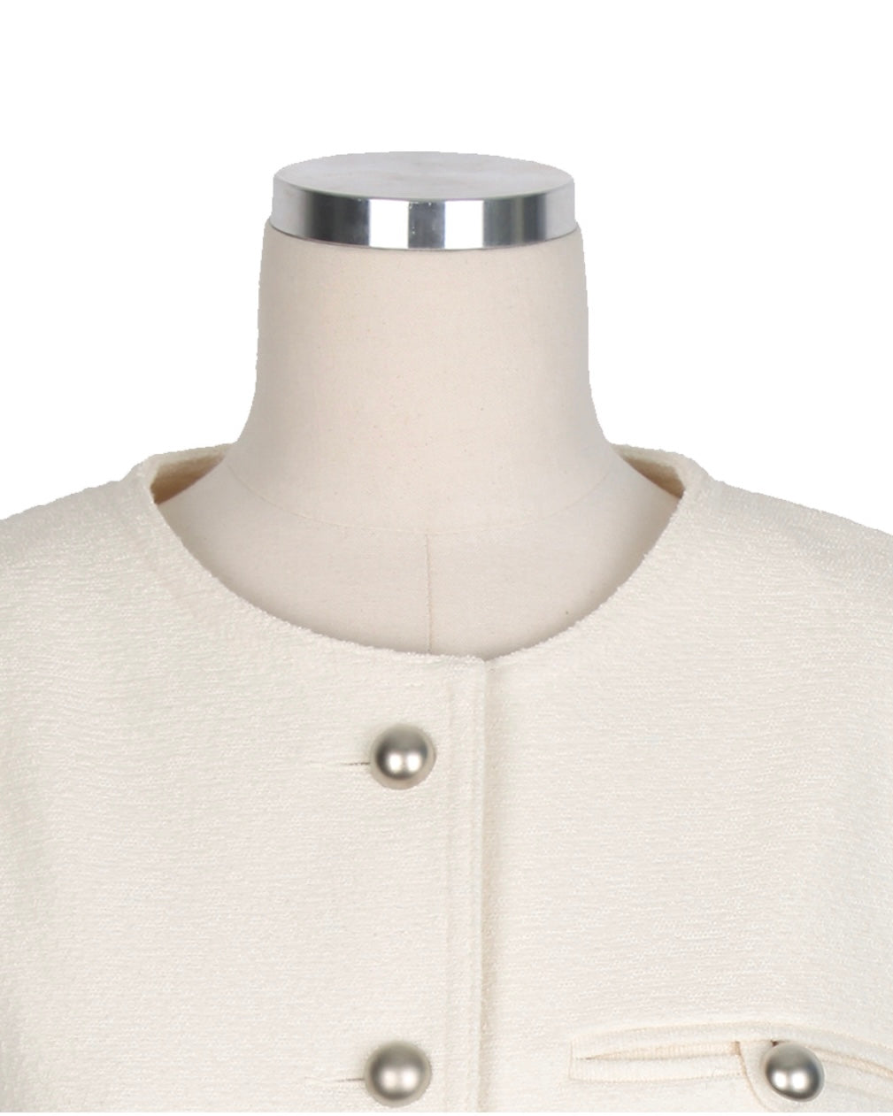 Lumiere Silver Button Jacket