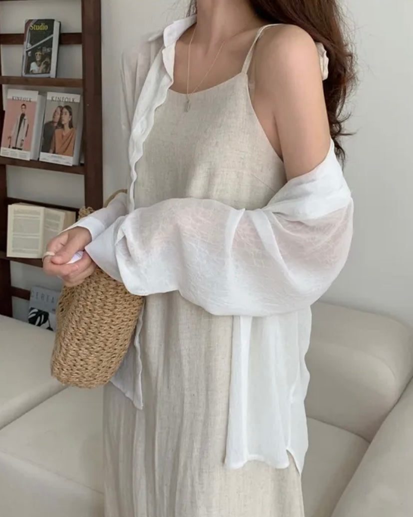 See-Through Overfit Shirt