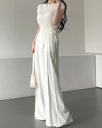 Cool Ribbed Strap Knit