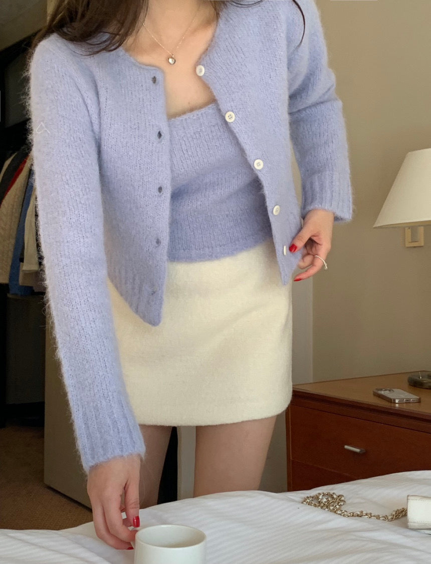 Alpaca Cardigan - 90% Alpaca