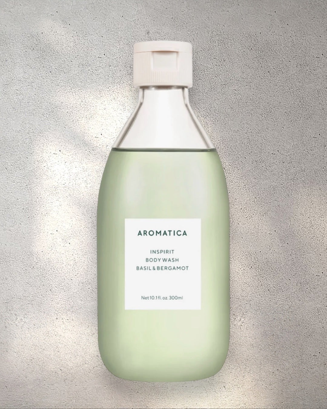 [ AROMATICA ] Inspirit Body Wash Basil & Bergamot 300ml