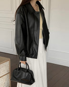 Ginger Eco-Leather Blueson