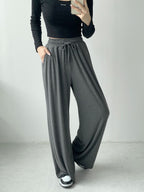 [Short,Long] Flowy Wide Track Pants