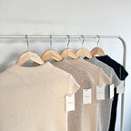 Cashmere Wool Half-Neck Knit