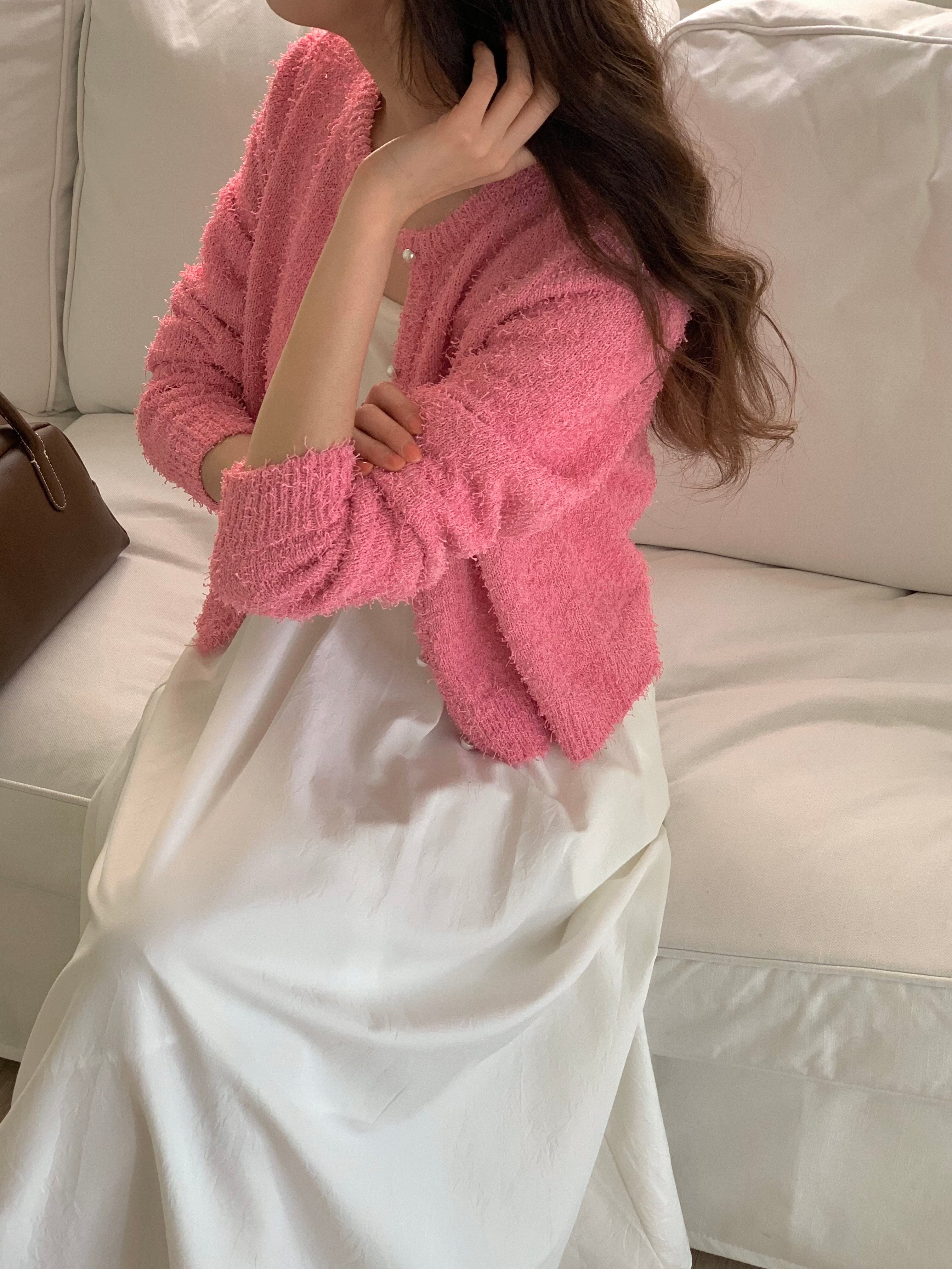 Hari Pearl Button Cardigan