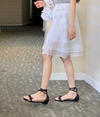 Stay Two Button Skirt