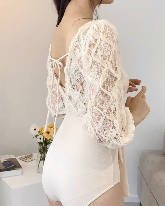 Lace Monokini