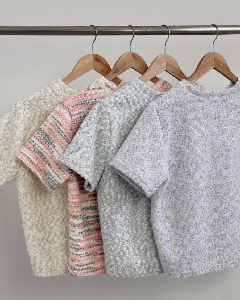 Cotton Candy Knit Short Sleeve