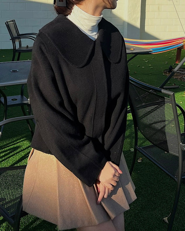 Laura 80% Wool Short Coat