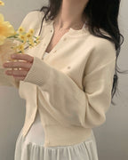 Daily Metal Charm Cardigan