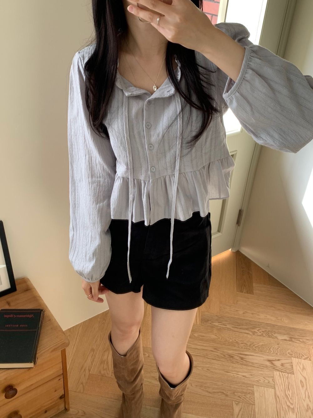 Evita Frill Blouse