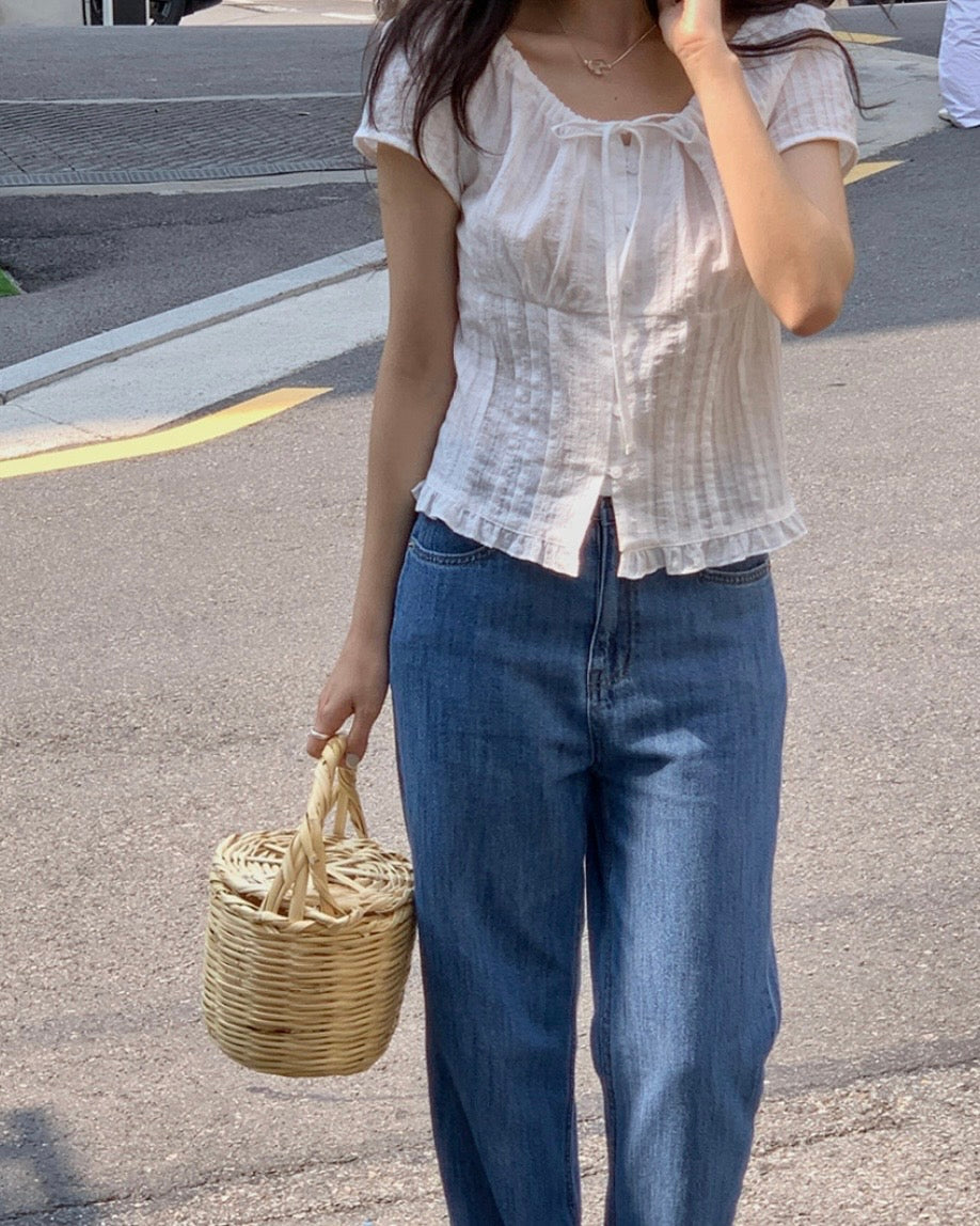 [ S,M ] Summer Straight Jeans