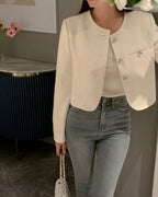 Lumiere Silver Button Jacket