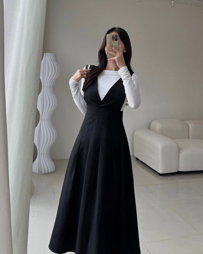 Bath Pleats Long Dress