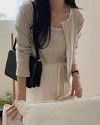 Torsion Cardigan Set