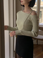 Sandy Ribbon Ribbed Knit