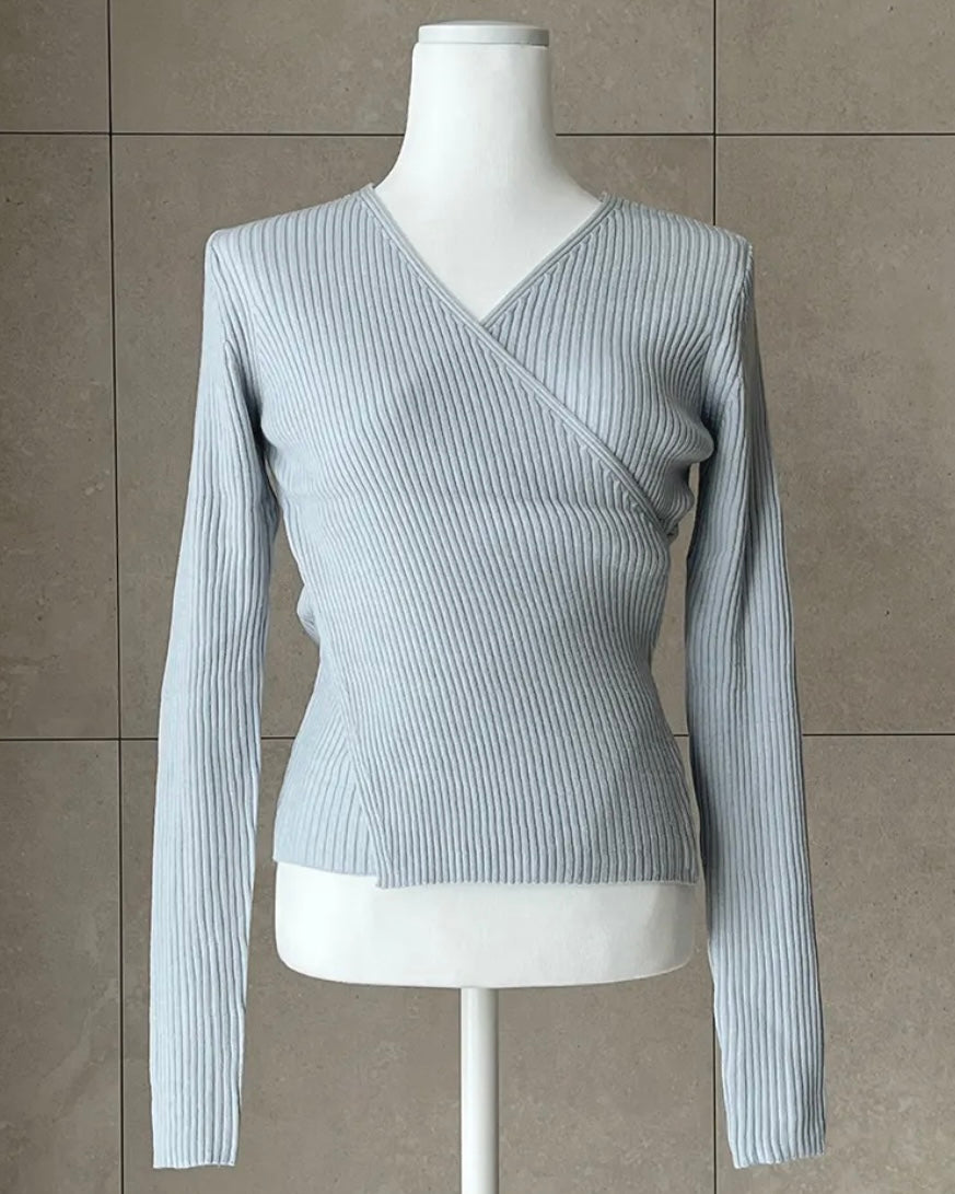 Reverie Wrap Knit Top