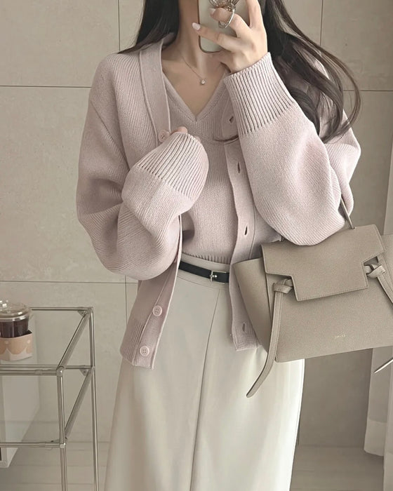 Janet Cardigan Set