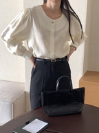 Button Riversible Blouse